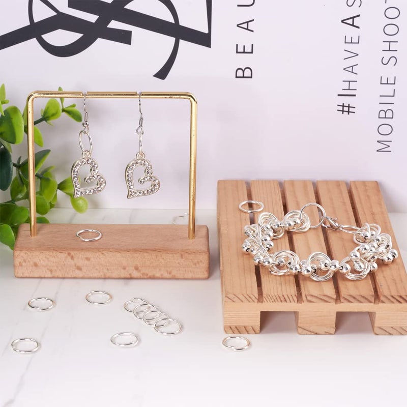 Craftdady 200Pcs 12mm Silver Split Open Jump Rings Metal Round O Rings Connectors for Jewelry Charm Key Chain Making - Image 4